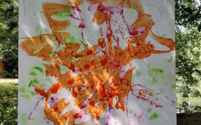 Toile en mouvement, une méditation artistique